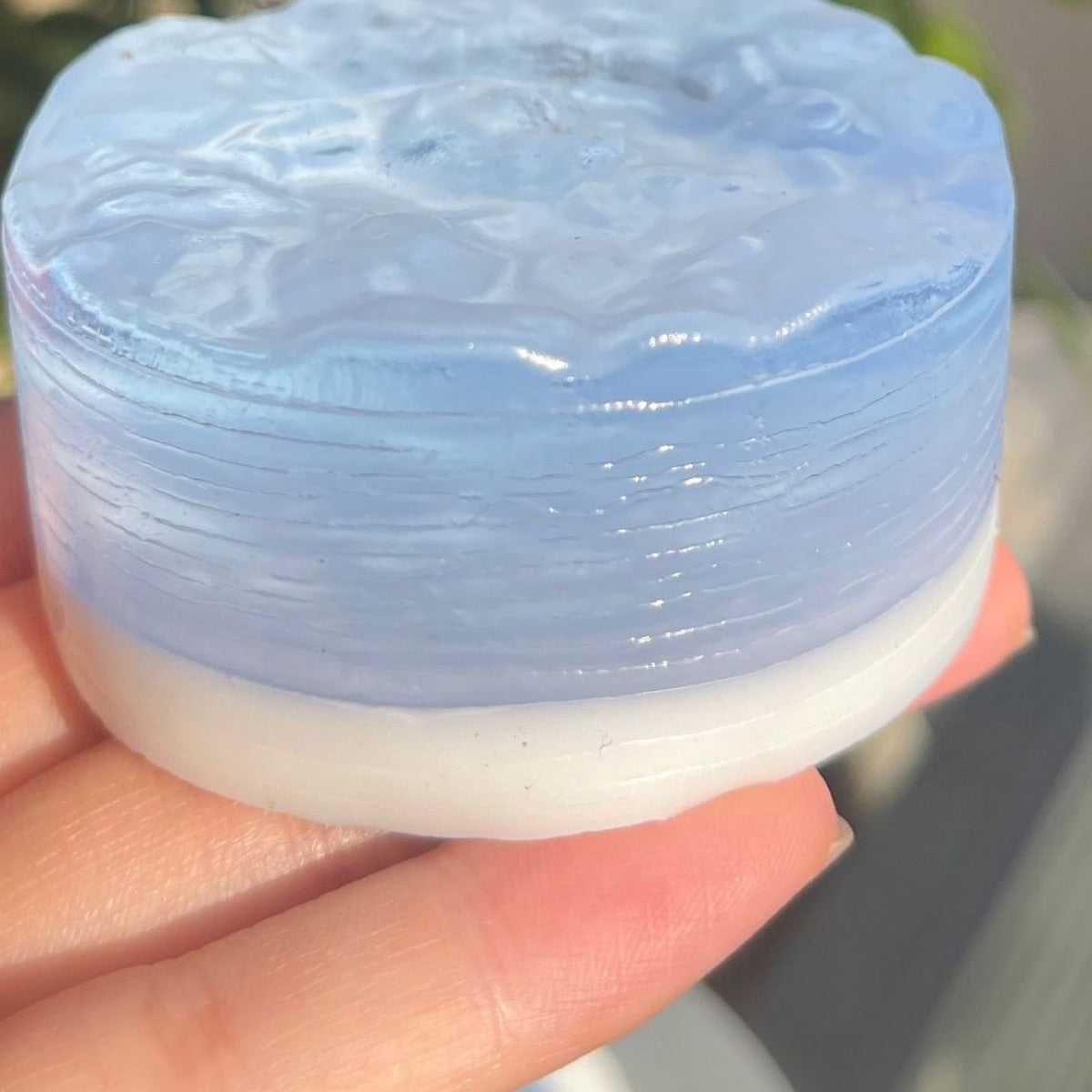 Ocean Salt Mousse (~70g) handmade squishy stress toy by Monsclub